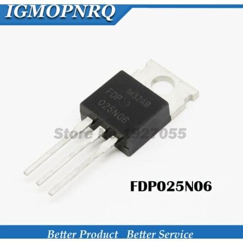 5pcs FDP025N06 TO-220 25N06 265 a/v 60 TO220 n-channel MOS field effect tube