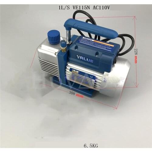 AC110V vacuum pump 1L/S VE115 1 liter single stage VE115N VE180N