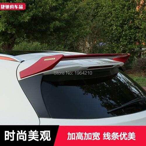 MONTFORD Car ABS Plastic Unpainted External Tail Trunk Rear Roof Wing Spoiler For Mercedes GLA X156 GLA200 GLA250 GLA45 AMG