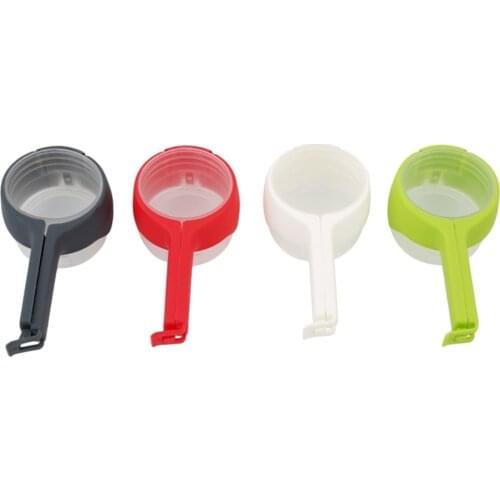 Ellenmar Seal Pour Food Storage Bag Clip Snack Sealing Clip Fresh Keeping Sealer Clamp Plastic Helper Travel Kitchen Food Saver
