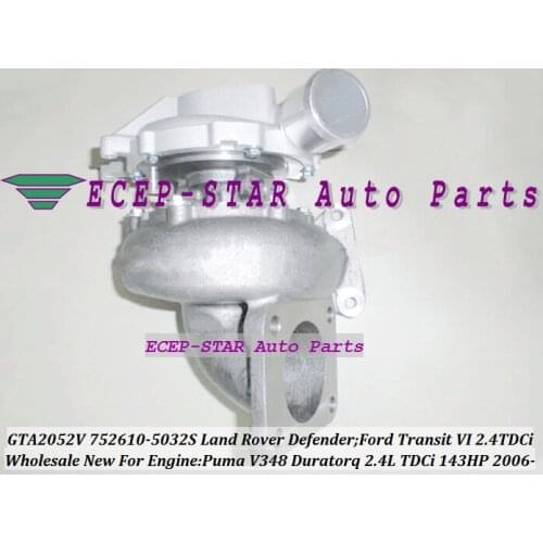 GTA2052 752610-0029 752610-0032 1355066 1219310 1020183 752610 Turbo For Land-Rover Defender For Ford Transit Puma Duratorq 2.4L