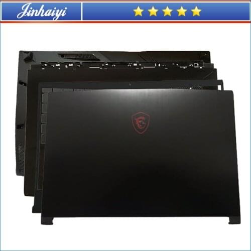 Laptop shell for MSI GF63 GF63VR 8RC 8RD MS-16R1 upper coverl screen border palm rest bottom shell lower cover hinge case
