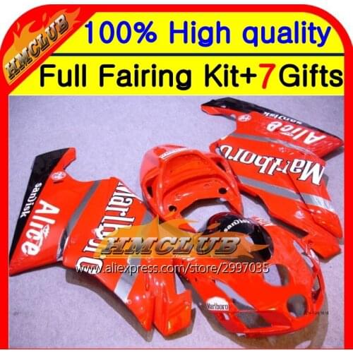 Body ! For DUCATI 749-999 05-06 749S 999S 749R Red alice 7HM48 999R 749 2005-2006 749 999 05 06 Red black 2005 2006 Fairing