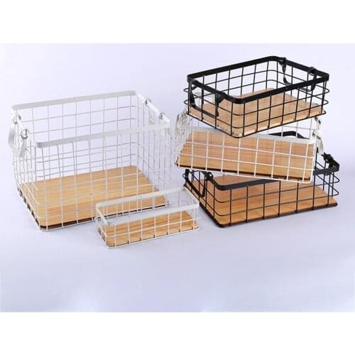 Kitchen Vintage Steel for Kitchen Rack Basket Storage Organizing Baskets
