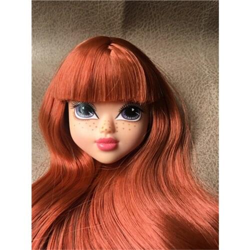 Original Quality Doll Heads Brown White Body Dressing For Girl Playing New Multi-joint Movable Doll Body 24CM Doll Body