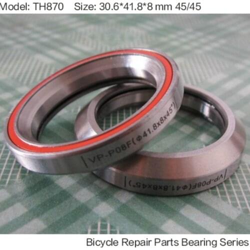 MH-P08F Bearing 30.6*41.8*8 mm 45/45 ( 1 PC ) ABEC-3 TH870 Bicycle Hub Front Rear Hubs Wheel Ball Bearings