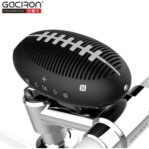 Gaciron Bluetooth Mini speaker Wireless Portable Bike Audio Cycling Bicycle outdoor Subwoofer Sound 3D stereo Music Camp Light