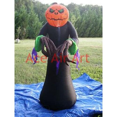 Air blown Inflatables Giant Beckoning Reaper Halloween Decoration
