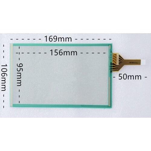 New 7-inch 7.1-inch 8-wire touch screen 8-wire resistive industrial equipment touch-screen screen 169*106