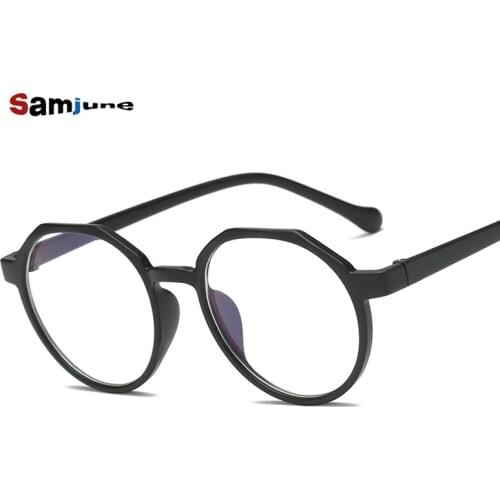 Women men Round Glasses frame Female Brand Designer gafas De Sol Spectacle Plain Glasses Gafas eyeglasses eyewear for women men