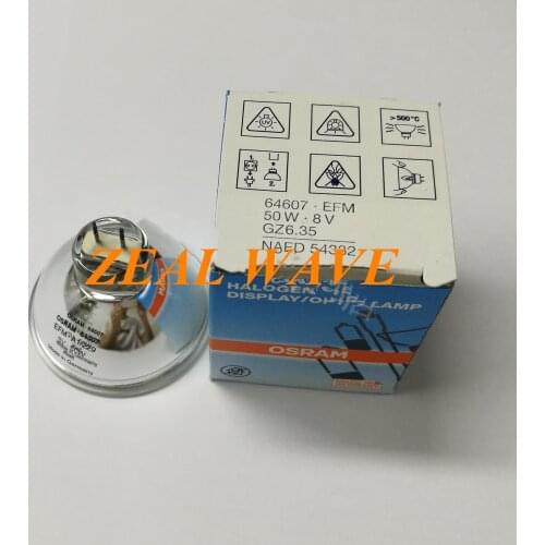 Osram 64607 Microplate Reader Bulb 8V50W MK3 Microplate Reader Bulb Halogen Lamp Cup