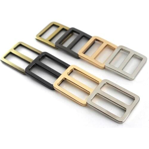 1x Metal Flat Wire Formed Rectangle Ring Buckle Loops Webbing Leather Craft Bag Strap Belt Buckle Garment Luggage DIY Accessory