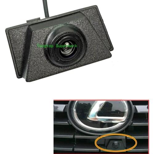 For Lexus NX 2017 2018 Firm Installation Under Car Logo Waterproof Front Grill Parking Camera Support PAL/NTSC TV System
