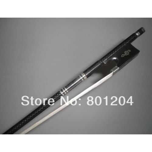1 PC Strong Balanced Violin Carbon Fiber bow 4/4 1010