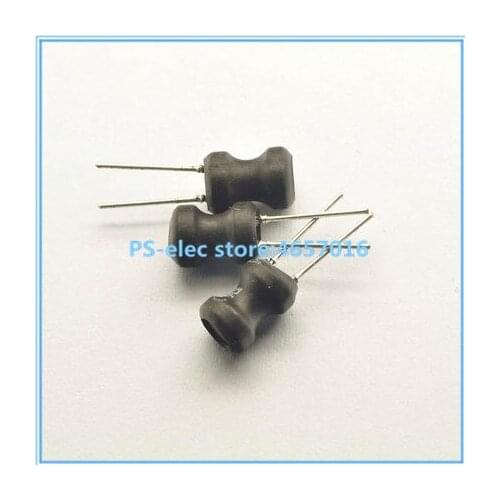 10pcs 0810 8*10mm I-shape Power Inductor Inductance Copper Coil 1 2.2 3.3 4.7 10 mH 22 33 47 68 100 150 220 330 470 uH