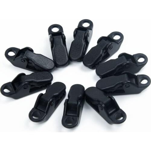 10PCS Camping Tent Clips Awning Clamp Clip Snap Durable Outdoor Camping Tools Lightweight Tent Accessories
