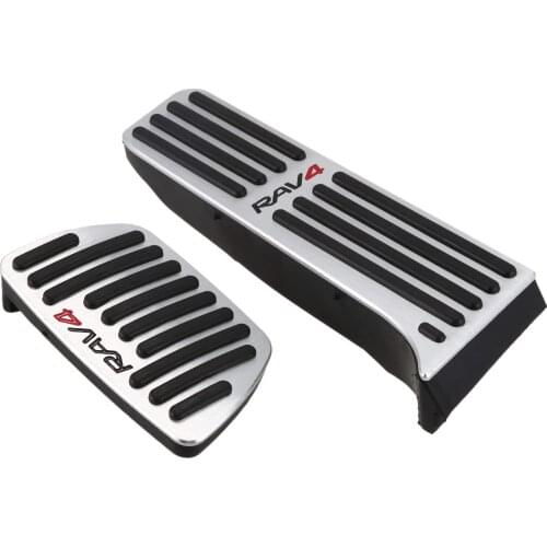 Car Non Slip Foot Pedal Brake Pad Cover Replacement Brake Pedal Cover For Toyota RAV4 2019 Car Accessries 2Pcs