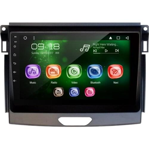 Allways 9" IPS Screen Android 9.0 Octa-core Ram 2GB Rom 32GB Car Multimedia for Ford Ranger 2015 with 2.5D Full touch screen