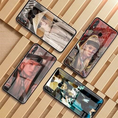 Agust D suga king Luxury Tempered Glass Phone Case Cover For Huawei P20 P30 P40 Lite PRO Mate 20 30 Lite Pro