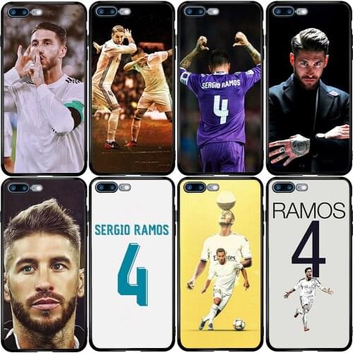 Cover Case for Xiaomi Redmi Note 8T 10T 9S 9A 8A A3 A2 A1 Pro Lite Black Shark Mix Max Sergio Ramos SR4