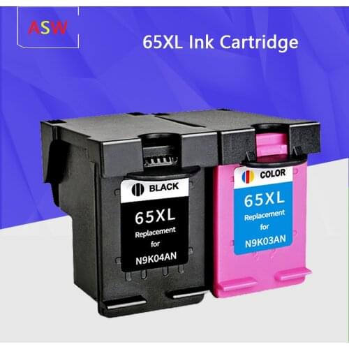 YLC 65XL Ink Cartridge Replacement for hp 65 xl hp65 for hp DeskJet3720 3722 3755 3730 3758 Envy 5010 5020 5030 5232 2652