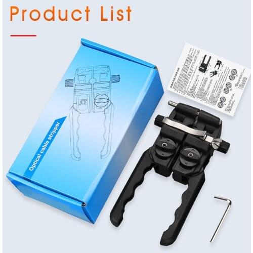 AUA-F9 Fiber Optic Stripper Longitudinal Cable Jacket Slitter Cable Sheath Opening Cutter 8-30mm