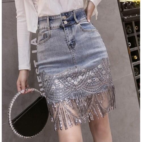 Ggright Denim Skirts For Women