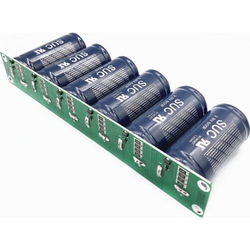 Korea super Farah capacitor battery module 16v100f automobile starting rectifier protects battery, saves fuel and regulates volt