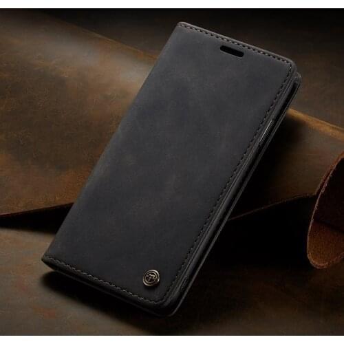 Leather Case For Iphone X S MAX XS Luxury Multifunctional Matte Magnetic Flip Wallet Bumper Phone Cover For Iphone X XSMAX Coque