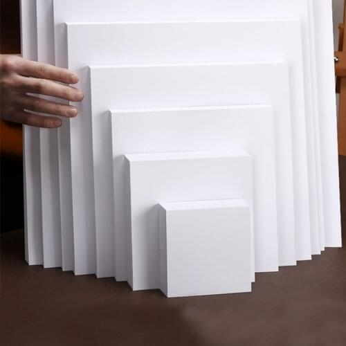 Square Black/White Kraft Paper sketchbook watercolor paper DIY Handmade Cardboard Making 250g aquarelle art supplies