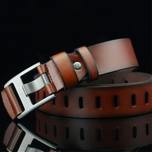 Fashion Leather Belt for Men Quality PU Waist Strap Designer Pin Buckle Belt Men Vintage Luxury Belt Male Casual Jeans Belts