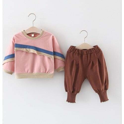 Girls fashion sweater suit