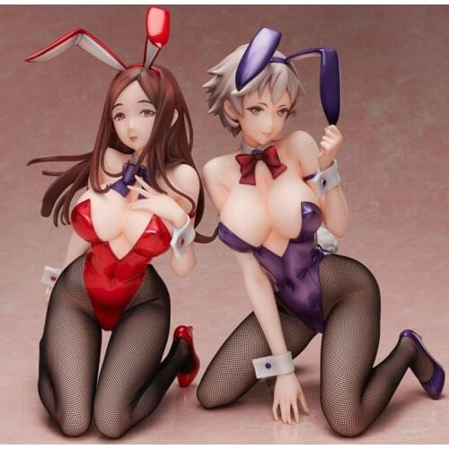 New 26cm Native BINDing purple bunny girls Sexy girls Action Figure japanese Anime PVC adult Action Figurine toys T30