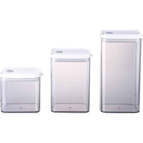 Transparent Sealed Storage Tank, Pasta Box, Multigrain Sealed Tank Container, Plastic Refrigerator Storage Tool