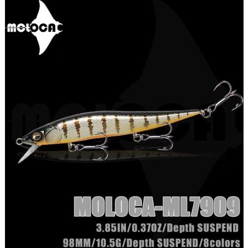 Fishing Accessories Lure Minnow Weights 10.5 98mm Suspend Jerkbait Water Isca Artificial Baits Pesca Leurre Brochet Fish Angeln