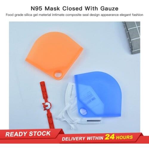 Special 1pcs Portable Flexibility Food-grade Silicone Material Mask Case Face Masks Container Mask Storage Box