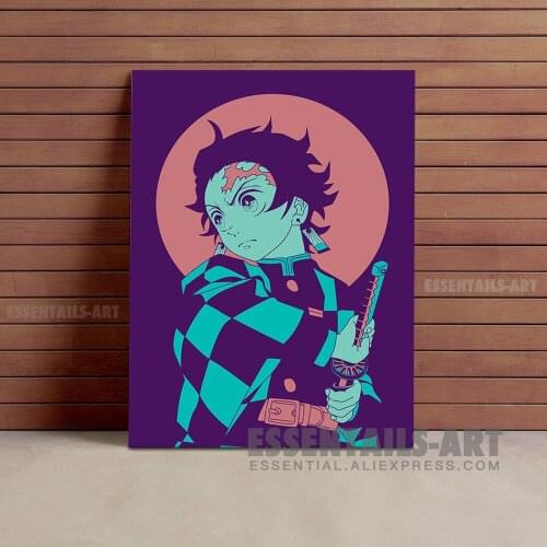 Tanjiro Kamado Demon Slayer Canvas Wall Art Painting Decor Bedroom Study studio print Living kid Room Home Decoration Prints