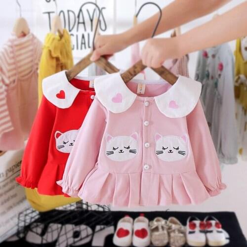 Spring new born baby girl clothes outfits casual sports jacket coats for girls baby clothing Christmas birthday outerwear coats