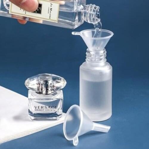 1pc/10/20 Pcs/lot Plastic Small Funnels For Perfume Liquid Essential Oil Filling Empty Bottle Tool Filling Empty Bottle Packing