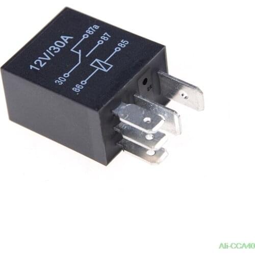 1Pcs 12V 5 Pin Automotive Relay 30A Car Bike Boat Spotlight Changeover