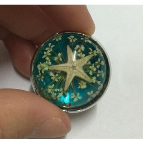 FREE SHIPPING 10 PCS Retro Vintage personality exaggeration starfish New Beautiful ring