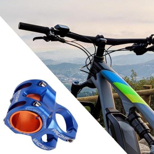 31.8MM Ultra-Light MTB Mountain Bike Stem Handlebar Bicycle Short Bar Aluminum Alloy Steerer Cycling bike stem riser