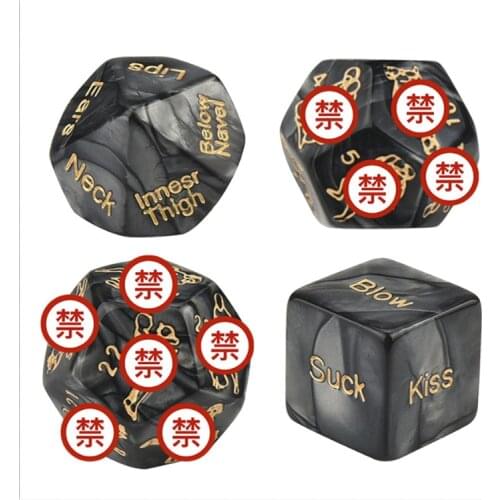 4pcs Set Adult Sex Games Pornographic Dice For Wonmen Male Couple Group Play Games Sex Toys Shop 18
