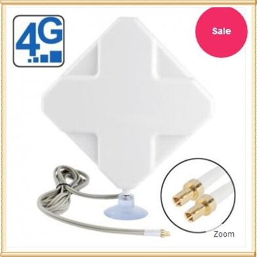 4G LTE Antenna 35dBi TS9 connector Booster Signal Amplifier for HUAWEI E5373 E5577 E589 E392 E586E E398 E587 Router