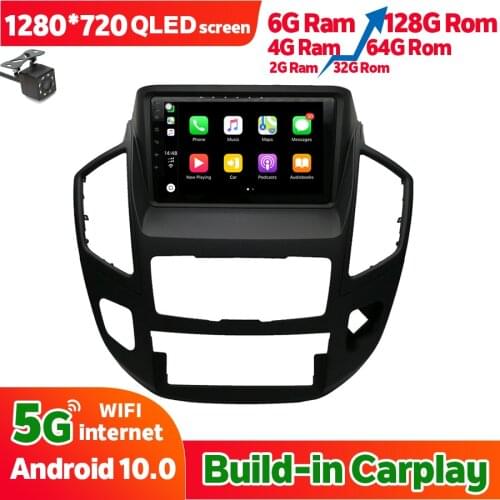 6GB Ram 128GB Rom Car Radio Android 10 Multimedia Stereo Player GPS Navigation Head Unit For DFSK Dong Feng AX7 2017 2018 DFPV