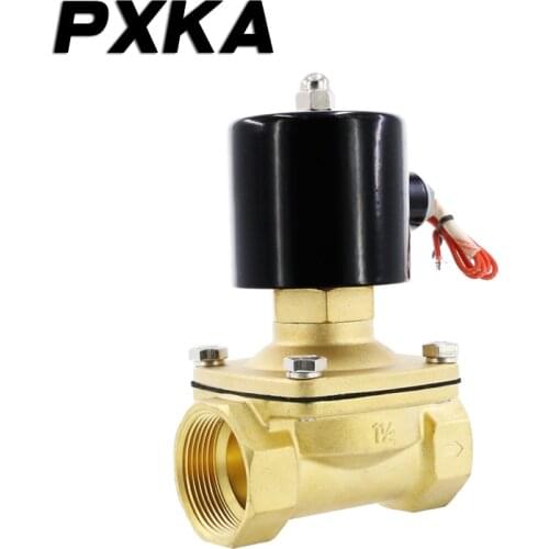 Free shipping Normally Open Solenoid Valve 24V Water Pipe Solenoid Switch Valve Water 220V Electric Valve Electronic Valve 12v