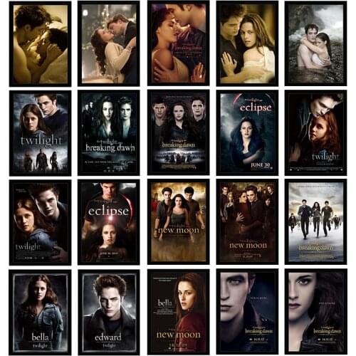 Twilight Movie Canvas Painting TV Quality Art Posters and Prints Print Mural Pictures Hotel Bar Cafe Room Home Wall + Decoration