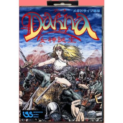 Dahna mega mitanjou 16 Bit MD Game Card Include Retail Box For Sega Genesis & Mega Drive