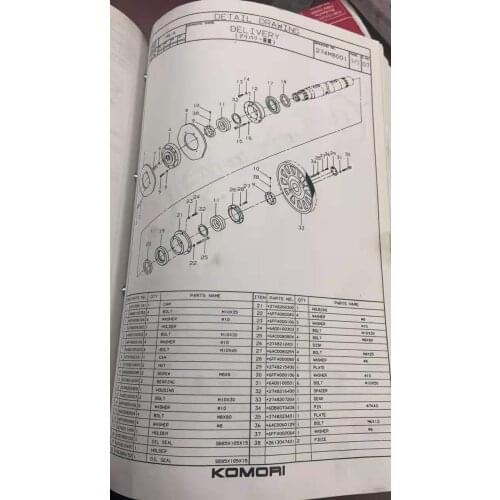 LANBOFFSETPRESS 6DB0070408 komori original pin 6DB-0070-408