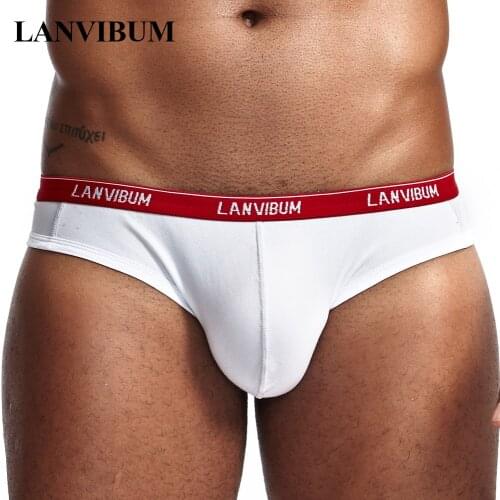 LANVIBUM Men's Sports Briefs